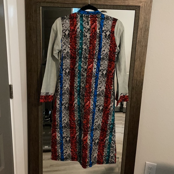 Pakistani / Indian Gray kurta - Picture 2 of 5